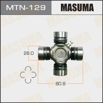 MASUMA MTN-129 - Шарнир, продольный вал autospares.lv