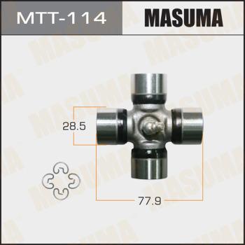 MASUMA MTT114 - Шарнир, продольный вал autospares.lv