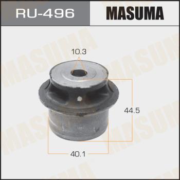 MASUMA RU-496 - Сайлентблок, рычаг подвески колеса autospares.lv