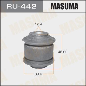 MASUMA RU-442 - Втулка, рычаг подвески колеса autospares.lv