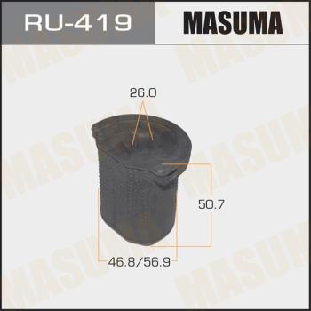 MASUMA RU-419 - Сайлентблок, рычаг подвески колеса autospares.lv