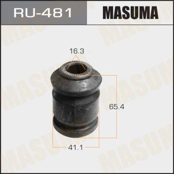 MASUMA RU-481 - Втулка, рычаг подвески колеса autospares.lv