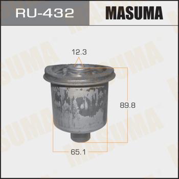 MASUMA RU432 - Сайлентблок, рычаг подвески колеса autospares.lv