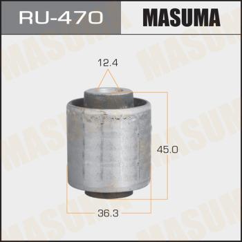 MASUMA RU-470 - Сайлентблок, рычаг подвески колеса autospares.lv