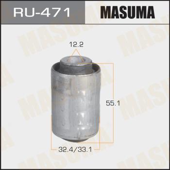 MASUMA RU-471 - Сайлентблок, рычаг подвески колеса autospares.lv