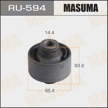 MASUMA RU-594 - Сайлентблок, рычаг подвески колеса autospares.lv