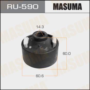 MASUMA RU-590 - Сайлентблок, рычаг подвески колеса autospares.lv