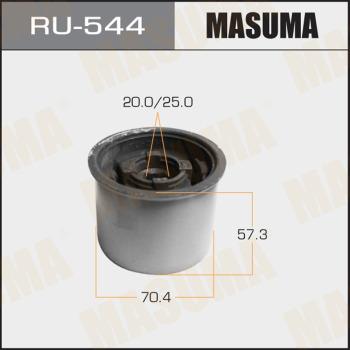 MASUMA RU-544 - Сайлентблок, рычаг подвески колеса autospares.lv