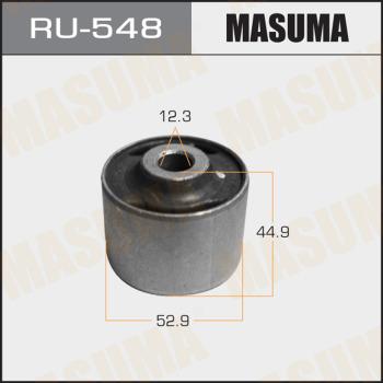 MASUMA RU-548 - Сайлентблок, рычаг подвески колеса autospares.lv