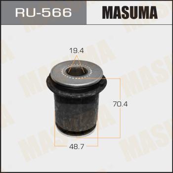 MASUMA RU-566 - Сайлентблок, рычаг подвески колеса autospares.lv