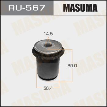 MASUMA RU567 - Сайлентблок, рычаг подвески колеса autospares.lv