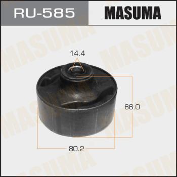 MASUMA RU-585 - Сайлентблок, рычаг подвески колеса autospares.lv