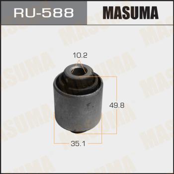 MASUMA RU-588 - Сайлентблок, рычаг подвески колеса autospares.lv