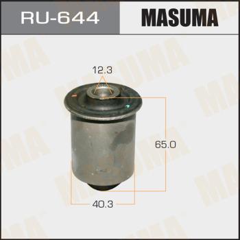 MASUMA RU-644 - Сайлентблок, рычаг подвески колеса autospares.lv