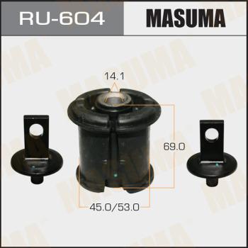 MASUMA RU-604 - Сайлентблок, рычаг подвески колеса autospares.lv