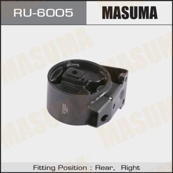 MASUMA RU6005 - Подушка, опора, подвеска двигателя autospares.lv