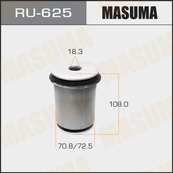 MASUMA RU-625 - Сайлентблок, рычаг подвески колеса autospares.lv