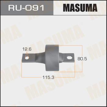 MASUMA RU-091 - Сайлентблок, рычаг подвески колеса autospares.lv