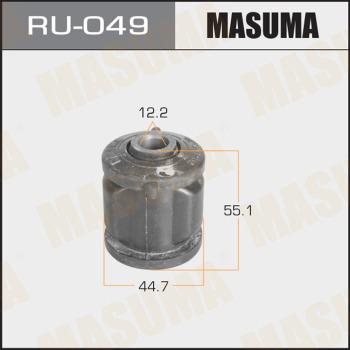 MASUMA RU-049 - Сайлентблок, рычаг подвески колеса autospares.lv