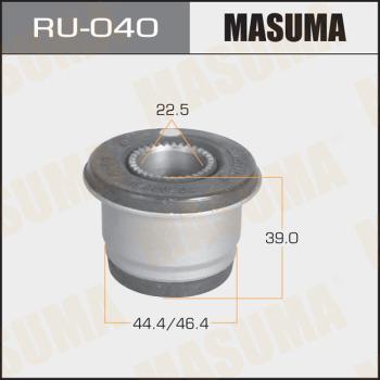 MASUMA RU-040 - Сайлентблок, рычаг подвески колеса autospares.lv