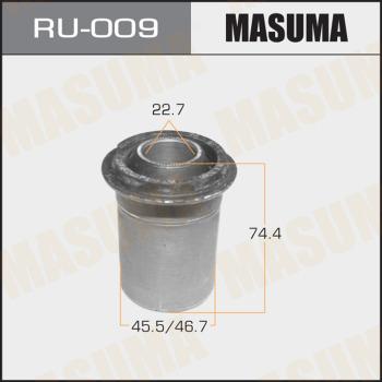 MASUMA RU-009 - Втулка, рычаг подвески колеса autospares.lv