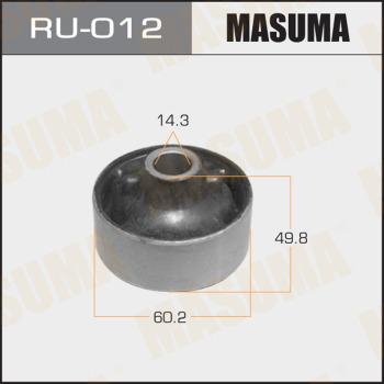 MASUMA RU-012 - Сайлентблок, рычаг подвески колеса autospares.lv