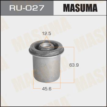 MASUMA RU-027 - Сайлентблок, рычаг подвески колеса autospares.lv