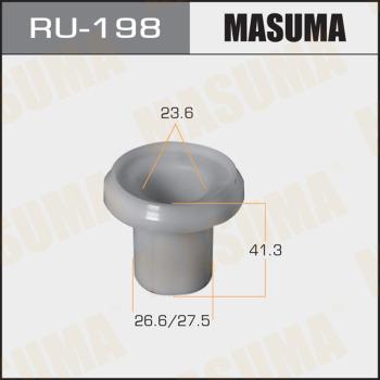 MASUMA RU-198 - Сайлентблок, рычаг подвески колеса autospares.lv