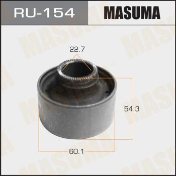 MASUMA RU-154 - Сайлентблок, рычаг подвески колеса autospares.lv