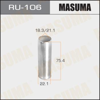 MASUMA RU-106 - Сайлентблок, рычаг подвески колеса autospares.lv