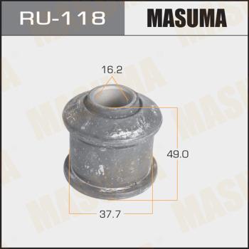 MASUMA RU-118 - Сайлентблок, рычаг подвески колеса autospares.lv