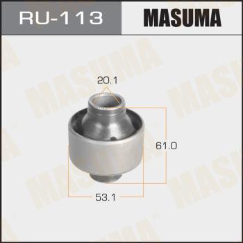 MASUMA RU-113 - Сайлентблок, рычаг подвески колеса autospares.lv