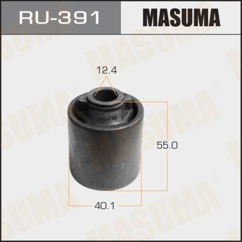 MASUMA RU-391 - Сайлентблок, рычаг подвески колеса autospares.lv