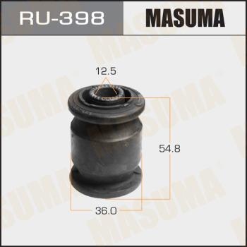 MASUMA RU398 - Сайлентблок, рычаг подвески колеса autospares.lv