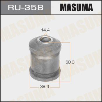 MASUMA RU-358 - Втулка, рычаг подвески колеса autospares.lv