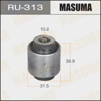 MASUMA RU-313 - Сайлентблок, рычаг подвески колеса autospares.lv