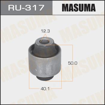 MASUMA RU-317 - Сайлентблок, рычаг подвески колеса autospares.lv