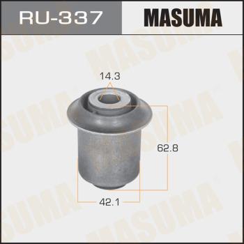 MASUMA RU-337 - Сайлентблок, рычаг подвески колеса autospares.lv