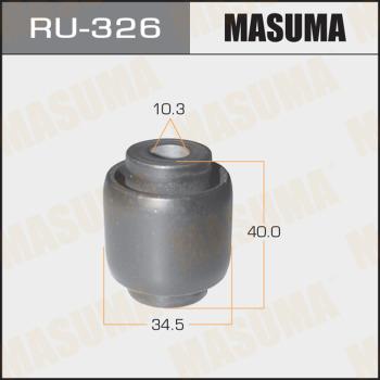 MASUMA RU326 - Сайлентблок, рычаг подвески колеса autospares.lv