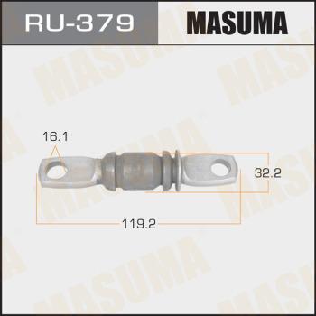 MASUMA RU-379 - Сайлентблок, рычаг подвески колеса autospares.lv