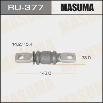 MASUMA RU-377 - Сайлентблок, рычаг подвески колеса autospares.lv