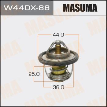 MASUMA W44DX88 - Термостат охлаждающей жидкости / корпус autospares.lv