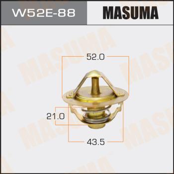 MASUMA W52E88 - Термостат охлаждающей жидкости / корпус autospares.lv