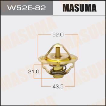 MASUMA W52E82 - Термостат охлаждающей жидкости / корпус autospares.lv