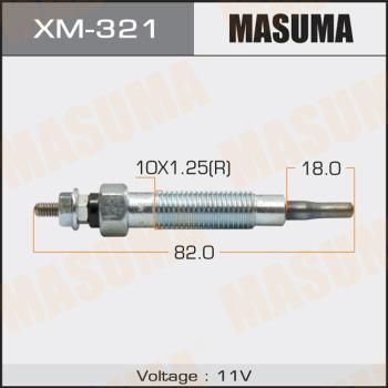 MASUMA XM-321 - Свеча накаливания autospares.lv