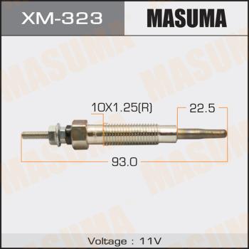 MASUMA XM-323 - Свеча накаливания autospares.lv