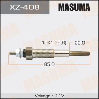 MASUMA XZ408 - Свеча накаливания autospares.lv