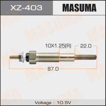 MASUMA XZ-403 - Свеча накаливания autospares.lv