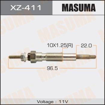 MASUMA XZ411 - Свеча накаливания autospares.lv