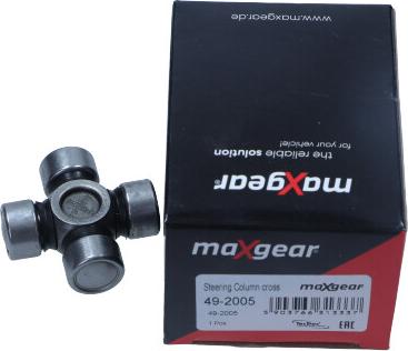 Maxgear 49-2005 - Шарнир, вал сошки рулевого управления autospares.lv